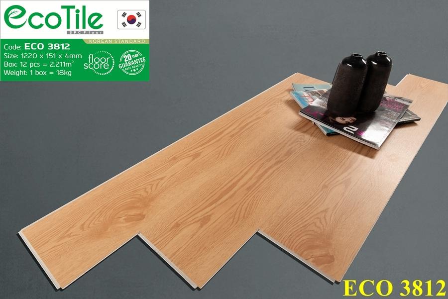 Sàn nhựa hèm khóa Eco Tile ECO 3812